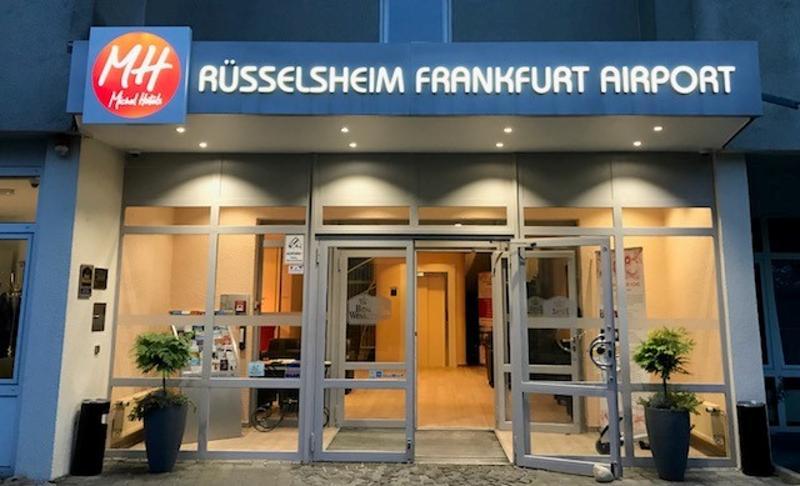 Michel Hotel Frankfurt Airport Rüsselsheim Exterior foto